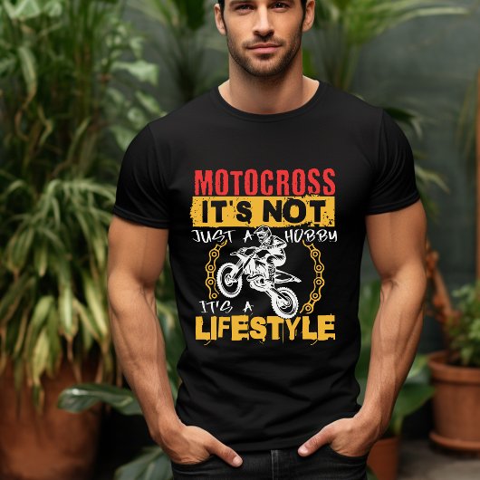 Motocross Het is geen hobby Het is Lifestyle T-shi T-shirt