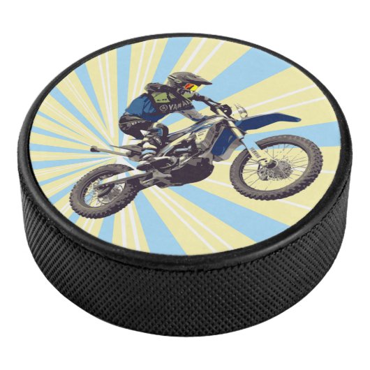 Motocross Hockey Puck (3/4)