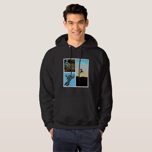 Motocross Hoodie (Voorkant volledig)