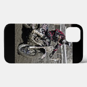 Motocross iPad-hoes Case-Mate iPhone Case (Achterkant (horizontaal))