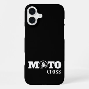 Motocross iPhone 16 Plus Hoesje