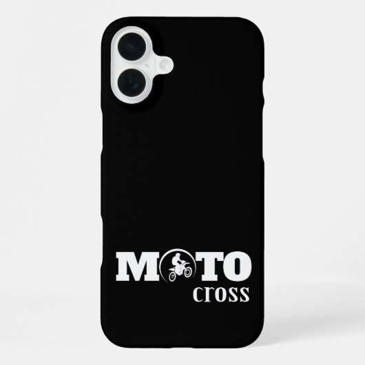 Motocross iPhone Hoesje (Achterkant)