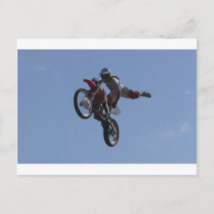 Motocross Jump Briefkaart
