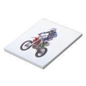 Motocross Jump Notitieblok (Linkerzijde)
