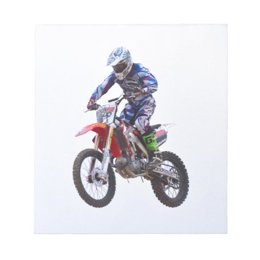 Motocross Jump Notitieblok (Voorkant)