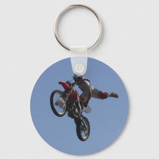 Motocross Jump Sleutelhanger (Voorkant)