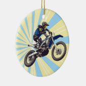Motocross Keramisch Ornament (Rechts)