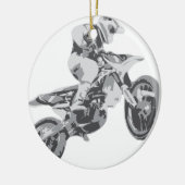 Motocross Keramisch Ornament (Links)