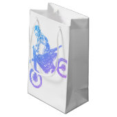 Motocross Klein Cadeauzakje (Achterkant Gekanteld)