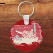 Motocross Lifestyle Tshirts en Gifts Sleutelhanger (Voorkant)