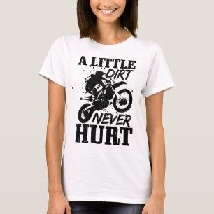 Motocross Little Dirt Nooit Hurt Dirt Bike MX Raci T-shirt