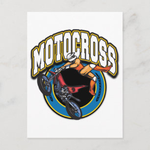 Motocross Logo Briefkaart