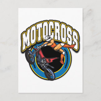 Motocross Logo Briefkaart