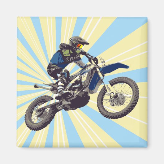 Motocross Magneet (Voorkant)