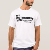 Motocross mam Funny Tshirt (Voorkant)