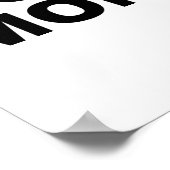 Motocross mama Funny Poster (Hoek)