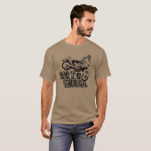 Motocross-Mannen T-Shirt (Voorkant volledig)