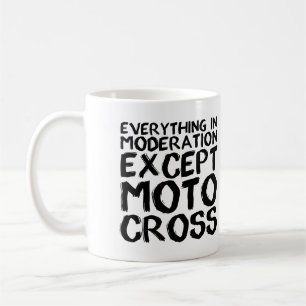 Motocross Matiging Grappige Dirt Bike Mok Spreuken
