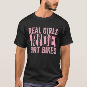 Motocross Meisje Dirt Bike Koningin Cadeau T-shirt