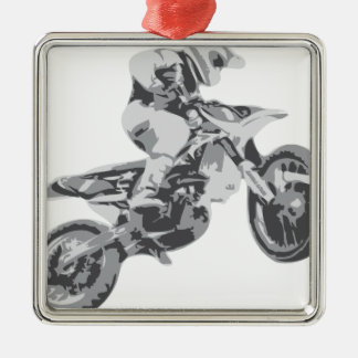 Motocross Metalen Ornament