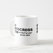 Motocross Moeder Funny Mok (Voorkant links)