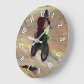 Motocross Mogul - Motocross Racer Grote Klok (Hoek)