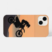 Motocross motorfiets Bike Racing iPhone Hoesje (Achterkant horizontaal)