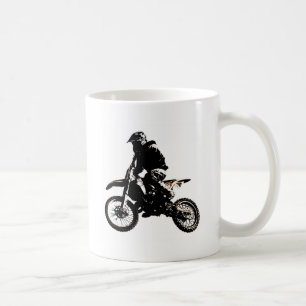 Motocross motorfiets koffiemok