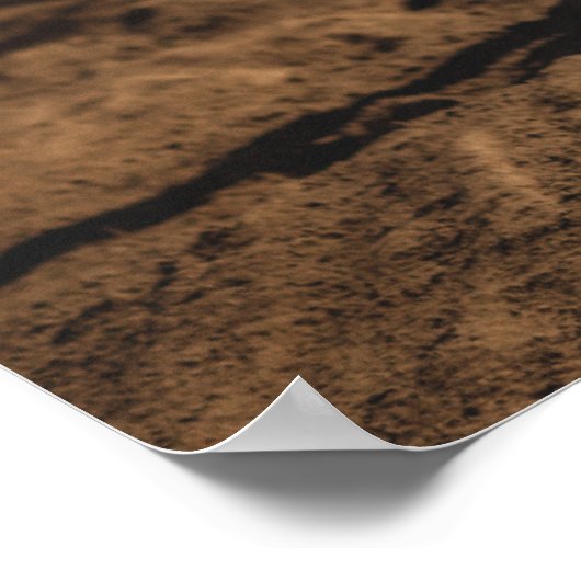 Motocross motorfiets poster (Hoek)