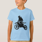 Motocross motorfiets t-shirt (Voorkant)