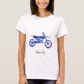 Motocross motorfiets t-shirt (Voorkant)