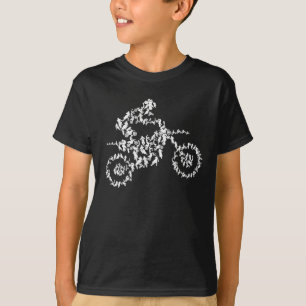 Motocross motorfiets t-shirt