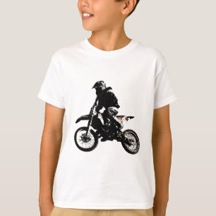 Motocross motorfiets t-shirt