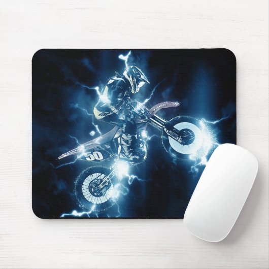 Motocross Mousepad Muismat (Met muis)