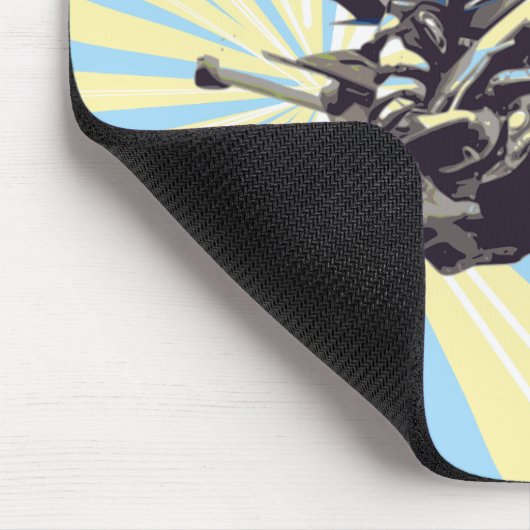 Motocross Muismat (Hoek)