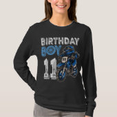 Motocross MX 11th Gift 11 Year Old Dirt Bike Birth T-shirt (Voorkant)