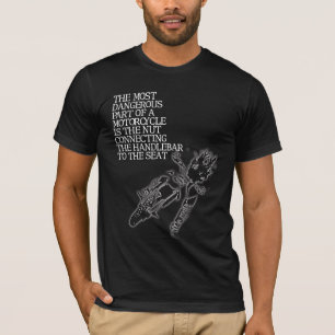 Motocross Nut Dirt Bike Funny T-Shirt Humor
