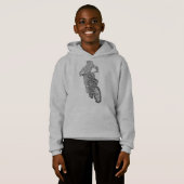 Motocross-off Road Motorcycle Word Art (Voorkant volledig)