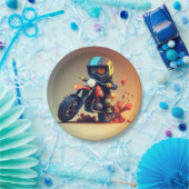Motocross-party Bord Napkins Paper (Feest)