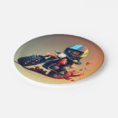 Motocross-party Bord Napkins Paper (Gekanteld)