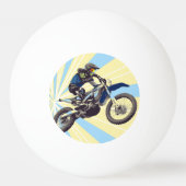 Motocross Pingpongbal (Achterkant)