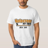 Motocross Pit Crew T-shirt (Voorkant)