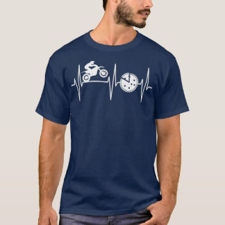 Motocross Pizza Funny Pizza Lover Dirt Bike T-shirt