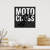 Motocross Pop sport Poster (Keuken)