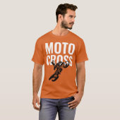 Motocross Pop sport T-shirt (Voorkant volledig)