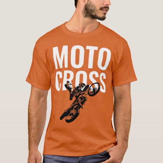 Motocross Pop sport T-shirt (Voorkant)