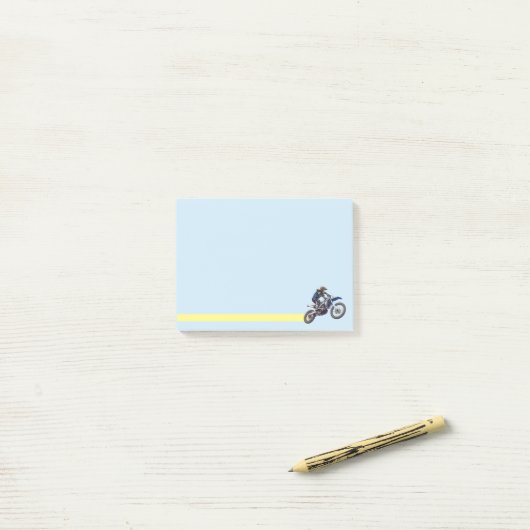 Motocross Post-it® Notes (Op bureau)