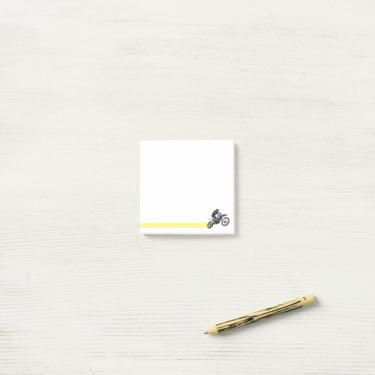 Motocross Post-it® Notes (Op bureau)