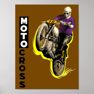  Motocross Poster