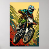 Motocross Poster (Voorkant)
